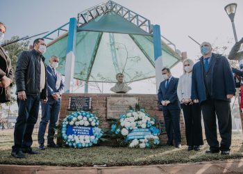 El Gobierno provincial rindió homenaje a Manuel Belgrano y celebró el Día de la Bandera en Candelaria