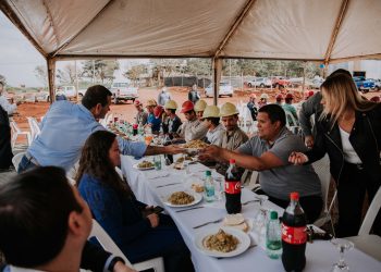 Herrera Ahuad compartió un almuerzo con los beneficiarios del Programa “construyendo con innovación e inclusión”