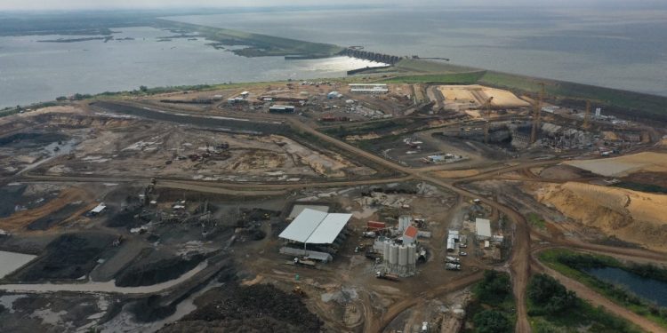 Las obras en Aña Cuá avanzan para brindar más potencia a Yacyretá