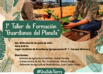 Agricultura Familiar y Educación lanzan talleres de formación de “Guardianes del Ambiente”