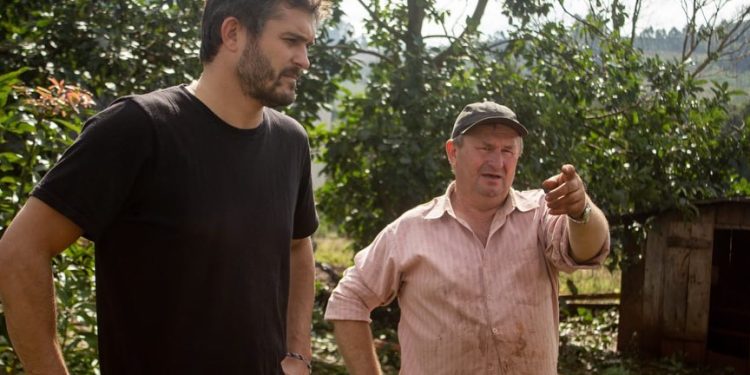 López Sartori recorrió y monitoreó zonas afectadas por el temporal