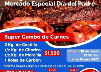 Mercado Especial del P.A.S para el Día del Padre en Posadas