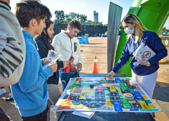 Alrededor de 300 jóvenes participaron de una jornada de concientización vial en Posadas