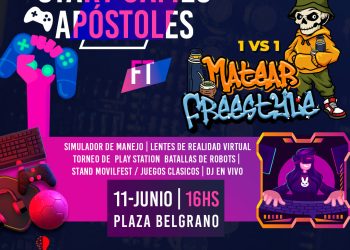 Start Games Ft. Matear Freestyle: jornadas de juegos tecnológicos y freestyle para el próximo fin de semana en Apóstoles