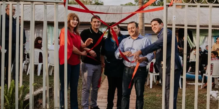 Herrera Ahuad participó de la inauguración del Centro de Día y Terapéutico “Esperanza” en San Javier