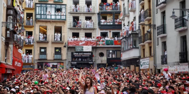 España: comenzó el festival de San Fermín tras dos años de ausencia por la pandemia
