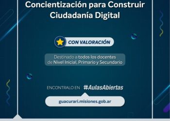 La construcción de ciudadanía digital en el aula, disponible en la Plataforma Guacurarí
