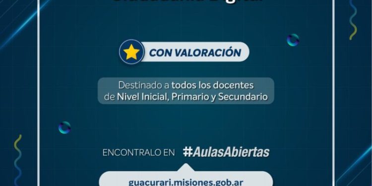 La construcción de ciudadanía digital en el aula, disponible en la Plataforma Guacurarí