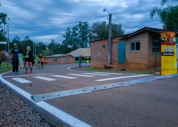 Vialidad asfaltó el acceso al Club Social Argentino de Eldorado