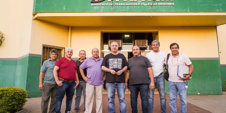 Passalacqua se reunió con la comisión directiva del SiTraViM y resaltó «el esfuerzo para construir y cuidar los caminos misioneros»