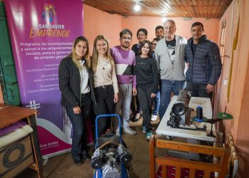 Passalacqua y Vílchez visitaron a beneficiarios del programa San Javier Emprende