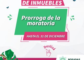 Prorrogan hasta fin de año la moratoria de la tasa general de inmuebles en Posadas