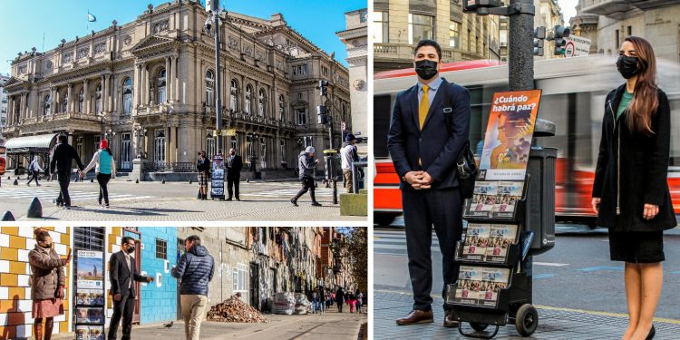 Los Testigos de Jehová vuelven a las calles luego de dos años