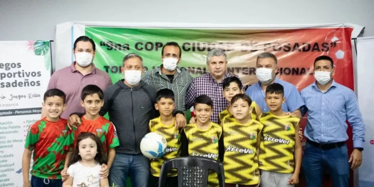 Presentaron la 9° edición del torneo de fútbol infantil Copa Ciudad Posadas: se disputará del 19 al 23 de julio