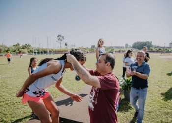 Herrera Ahuad asistió a la primera fecha del Nacional de Atletismo U-23 en Posadas, supervisó nuevas obras en el CePARD y anunció la realización de otro Mundial en Misiones
