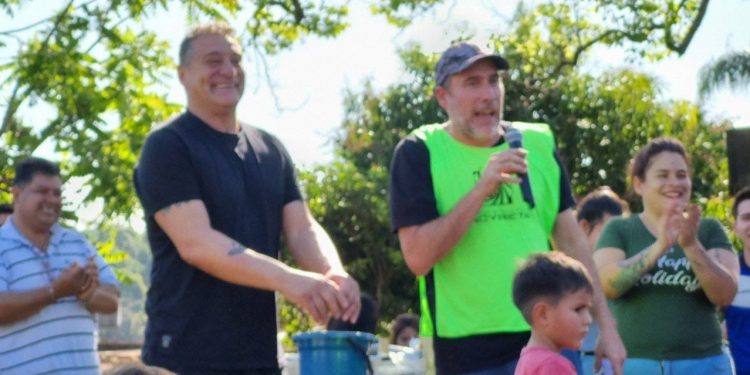 El “Turco” García llegó junto a Yacyretá al norte de Misiones