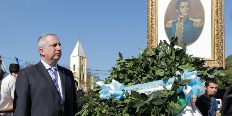 Hugo Passalacqua y su homenaje a José de San Martín: “le debemos la unión que hizo posible que tengamos Patria”