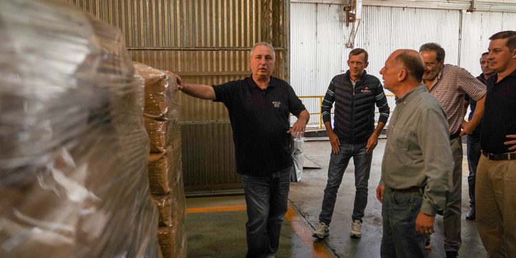 Passalacqua destacó la solidaridad de productores misioneros que donaron más de siete toneladas de té a Ucrania