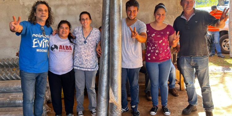 San Antonio: familias de 30 parajes recibieron herramientas para potenciar sus trabajos productivos