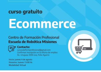 Economía del Conocimiento: inscriben a curso de comercios electrónicos
