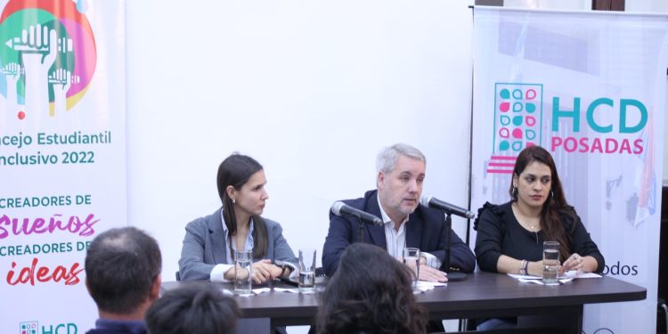 Posadas: el HCD lanzó el Concejo Estudiantil Inclusivo 2022