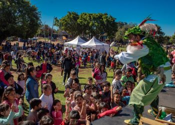 Desarrollo Social continúa con los agasajos por el Mes del Niño en barrios de Posadas