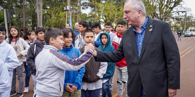 Celebraron los 100 años de la Escuela de Frontera 607 en Montecarlo