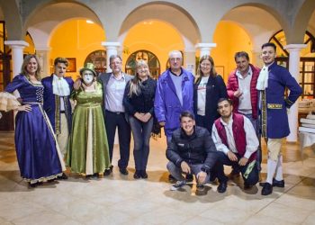 Los diputados Passalacqua y Romero recorrieron la Fiesta Nacional del Inmigrante