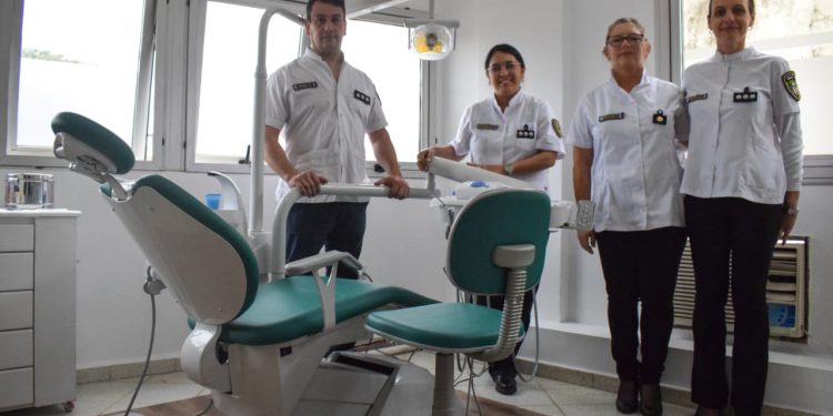 Ya funcionan a pleno los renovados consultorios odontológicos del Policlínico Policial