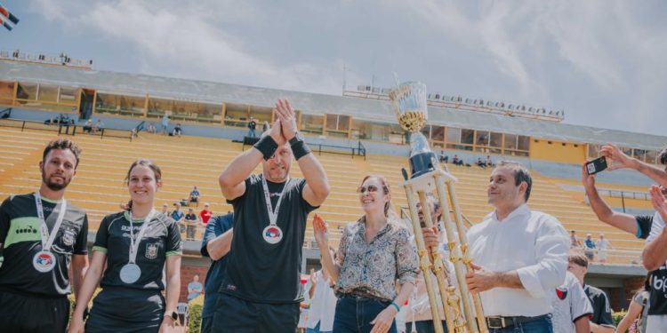 Herrera Ahuad acompañó las actividades de la última jornada de las Olimpiadas Médicas en Misiones