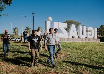 Herrera Ahuad dedicó una jornada completa a recorrer obras y emprendimientos en Puerto Iguazú