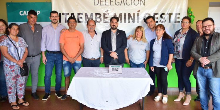 Posadas: nuevo totem QR en la delegación de Itaembé Miní Oeste