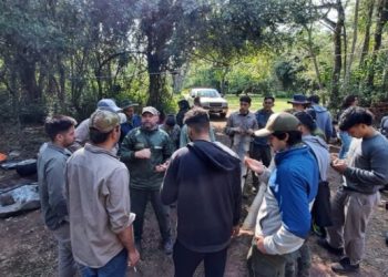 Futuros guardaparques realizaron diferentes actividades formativas en el Campo San Juan
