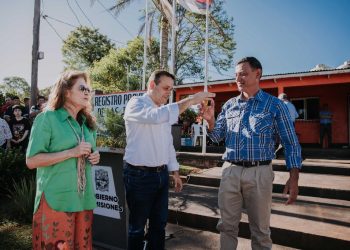 Herrera Ahuad puso en funciones al interventor del nuevo municipio de Fracrán