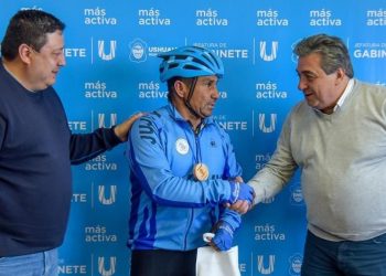 Un ciclista con la enfermedad de Parkinson unió La Quiaca con Ushuaia