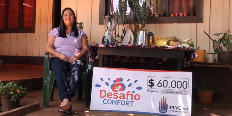 Puerto Libertad: entregaron premio a ganadora del Desafío Confort