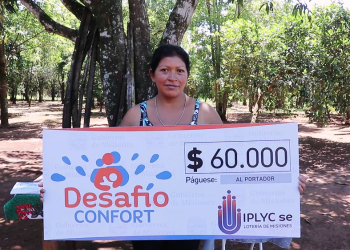 Puerto Libertad: entregaron premio a ganadora del Desafío Confort