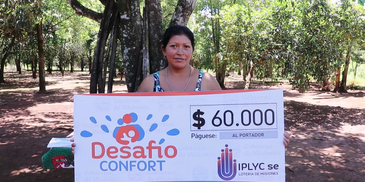 Puerto Libertad: entregaron premio a ganadora del Desafío Confort