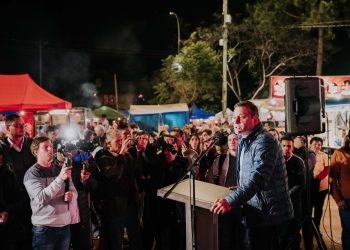 Herrera Ahuad encabezó la apertura de la Fiesta Nacional e Internacional de la Yerba Mate en Apóstoles