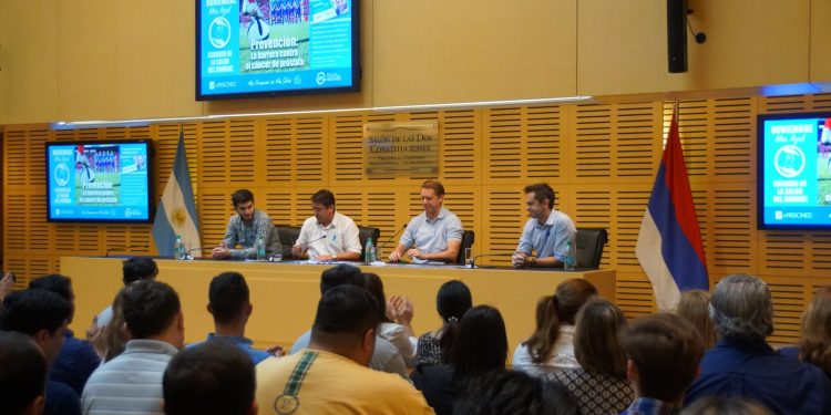 Empleados legislativos participaron de una charla sobre prevención del cáncer de próstata