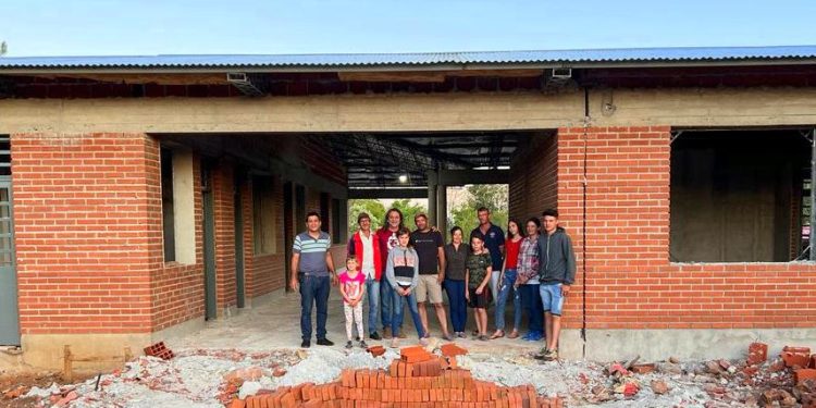 Nueva escuela para Picada Payeska, de San Vicente: «Es el resultado de una lucha histórica», afirmaron las familias agricultoras