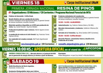 Con un intenso programa de actividades ya se palpita la Feria Forestal Argentina