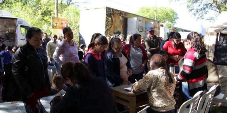 SIMisiones: más de 2.500 prestaciones entre los operativos en Almafuerte y Profundidad