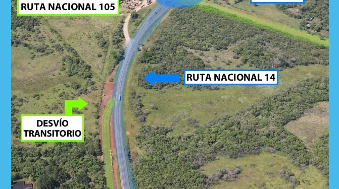 Vialidad Nacional inicia tareas de demolición de la alcantarilla ubicada sobre el arroyo San José de la RN14