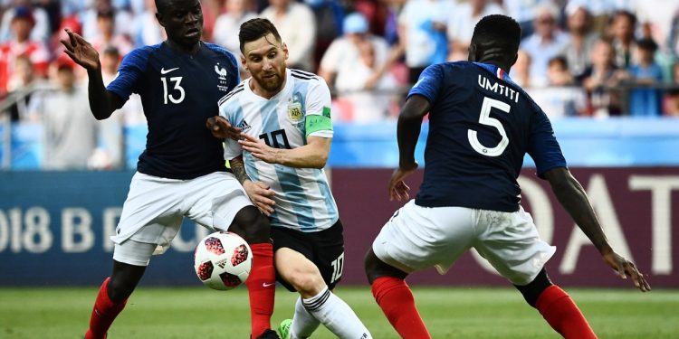 Será el cuarto duelo mundialista entre argentinos y franceses