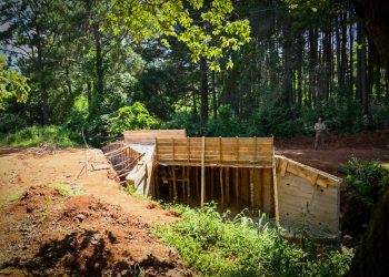 Colonia Polana: Vialidad Provincial avanza en la construcción de un nuevo puente