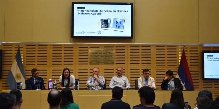 Legislatura: se presentó el primer nanosatélite desarrollado y producido en Misiones