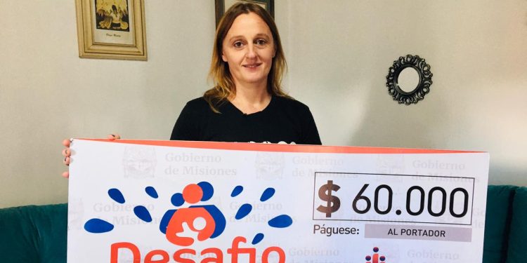 Leandro N. Alem: entregaron premio a ganadora del Desafío Confort