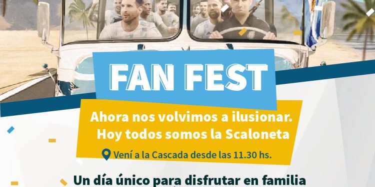 Posadas: hoy la final del mundial se vive en La Cascada de la Costanera