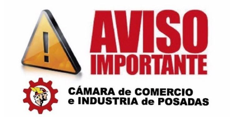 La Cámara de Comercio e Industria de Posadas recomienda trabajar normalmente